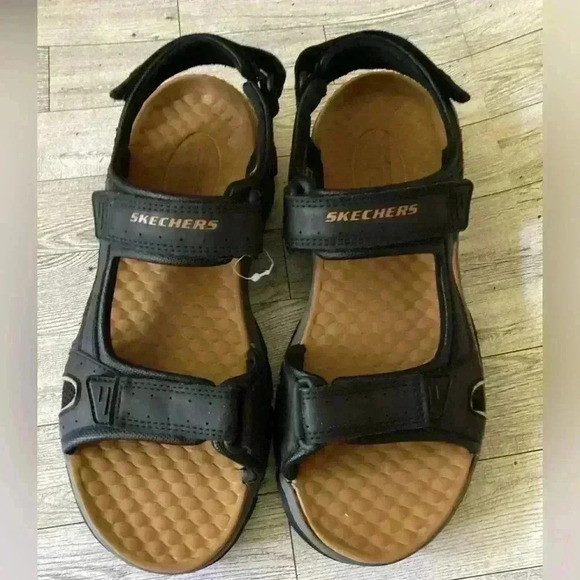 Skechers Tresmen-Hirano M 204106-BLK sandals black size 9 RELAXED FIT LUXE
FOAM - Picture 1 of 12